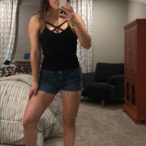 ⚡️ 3/$12 Black tank top